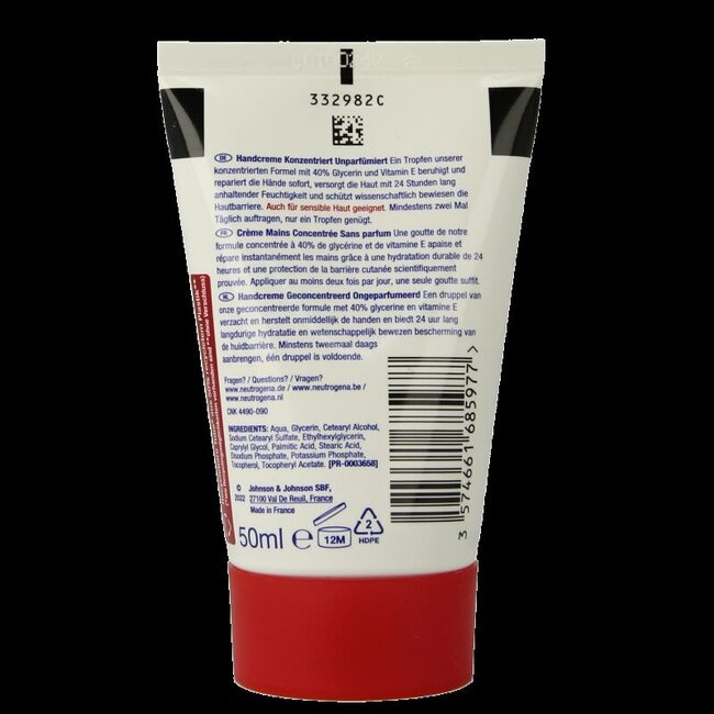 Neutrogena Handcreme ongeparfumeerd 50 Milliliter
