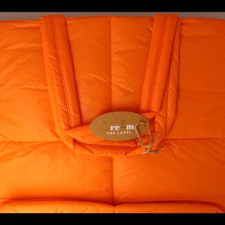 Dream the Label Puffer shopper tas oranje  1 Stuks