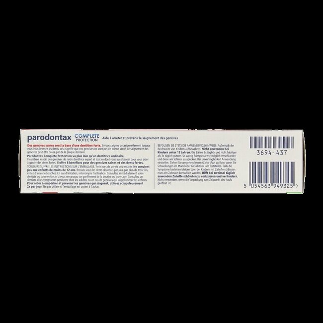 Parodontax Protection Complète Blancheur dentifrice 75 millilitres