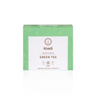 Khadi Groene thee zeep 100 Gram