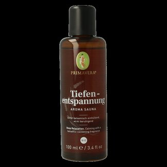 Primavera Primavera Sauna thérapie relaxation profonde bio 100 ml