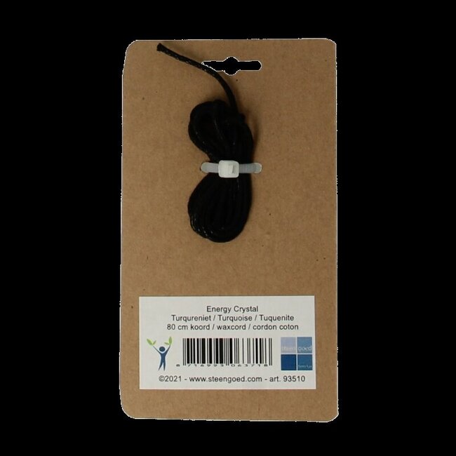 Cristal d'énergie Steengoed turquénite 1 pièce