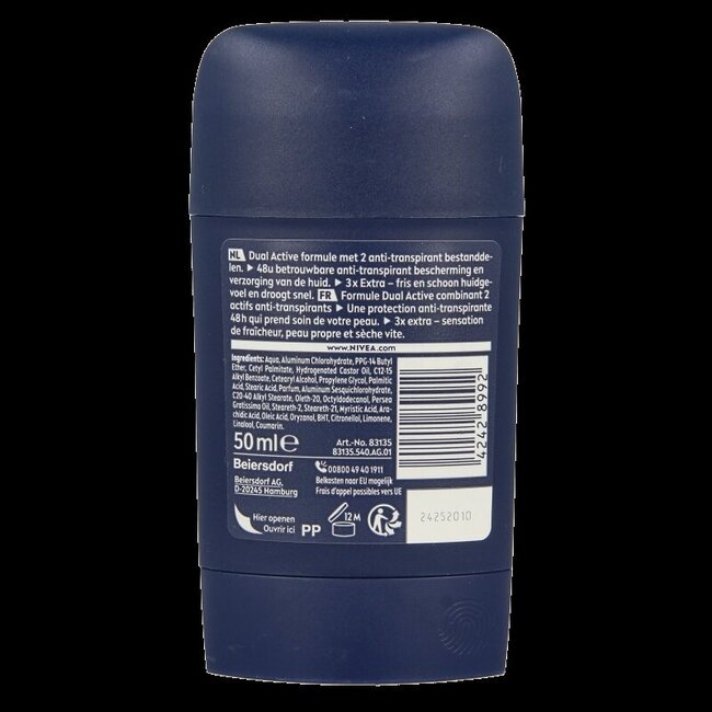 Nivea Men deodorant dry stick impact 50 Milliliter