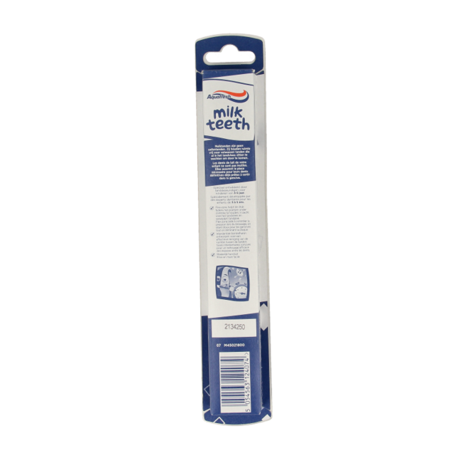 Aquafresh Tandenborstel melktanden soft 1 Stuks
