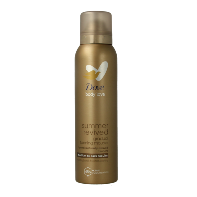 Dermaspa body mousse tanning medium to dark 150 Milliliter