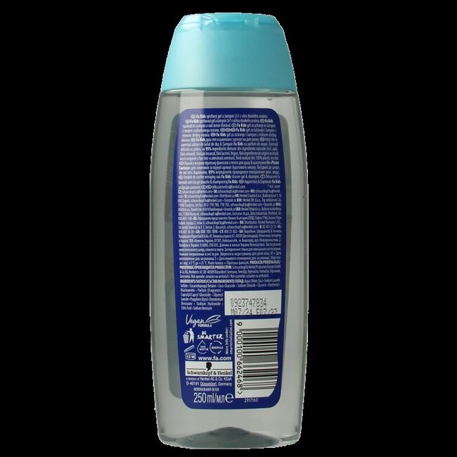 FA Kids douche & shampoo piraat 250 Milliliter