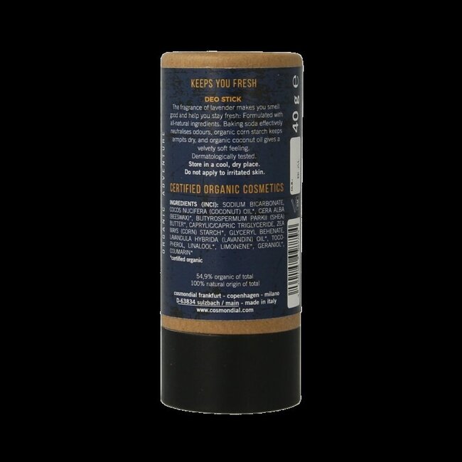 Benecos natural beauty Bio pour hommes seulement déodorant stick 40 grammes