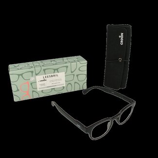 DA Leesbril Montel black matt +1  1 Stuks