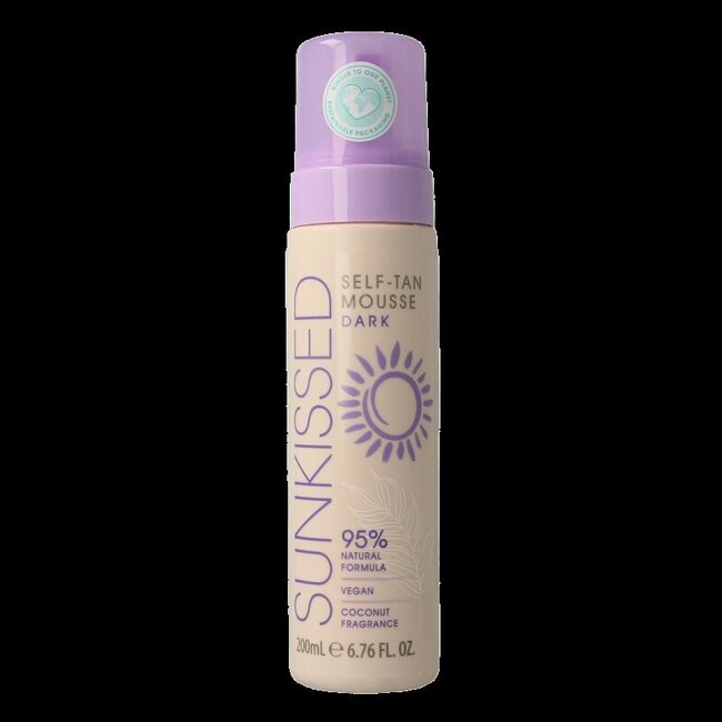 Self tan mousse dark 200 Milliliter