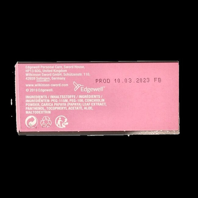 Rasoir Wilkinson Quattro pour femmes vintage rose gold 1 unité