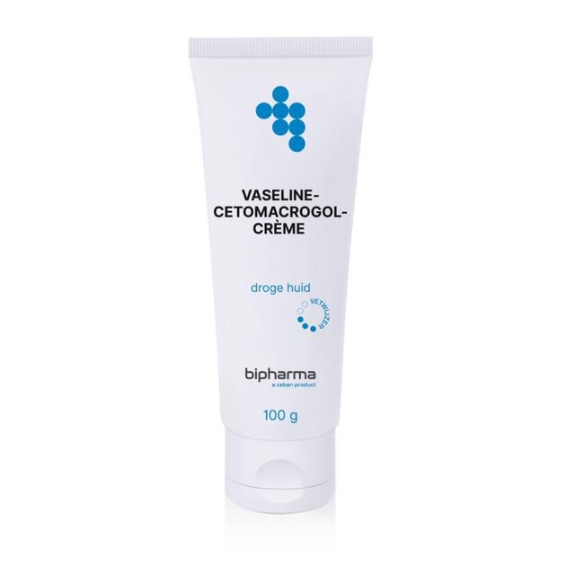 Vaseline-cetomacrogolcreme losse tube 100 Gram