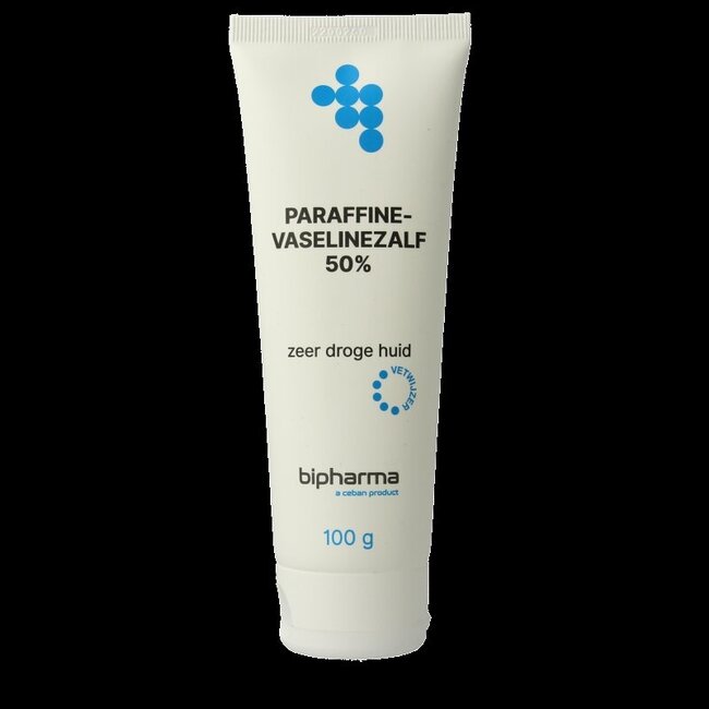 Parafine-vaselinezalf 50% losse tube 100 Gram