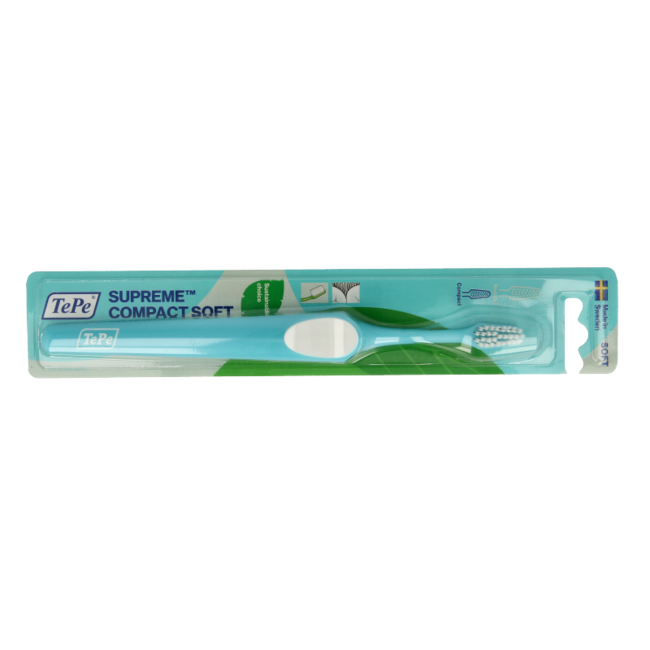 Tandenborstel supreme compact soft 1 Stuks