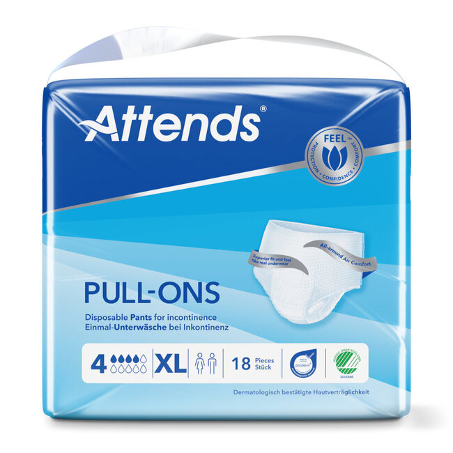 Pull-ons 4 maat XL 18 Stuks