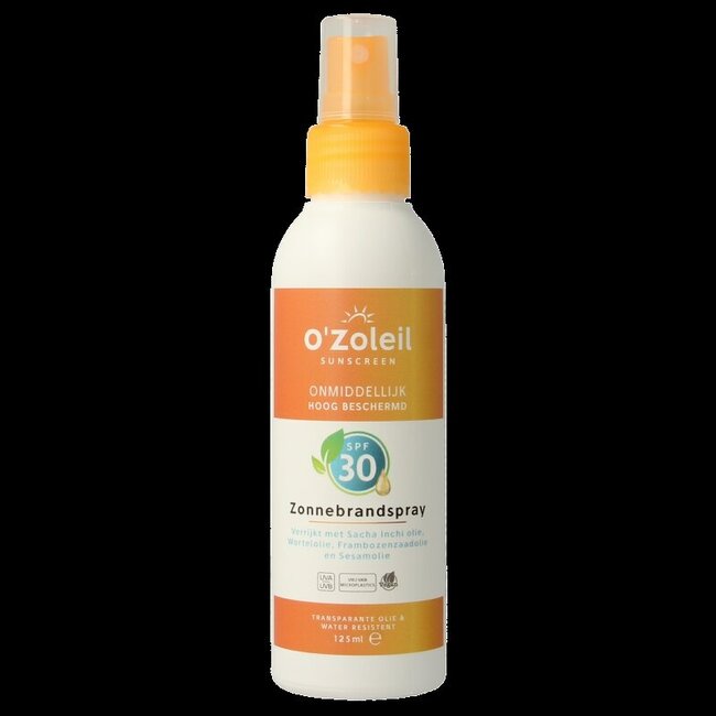 Zonnebrandspray SPF30 125 Milliliter