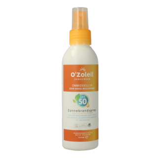 O' Zoleil O' Zoleil Spray Solaire SPF50 125 Millilitres