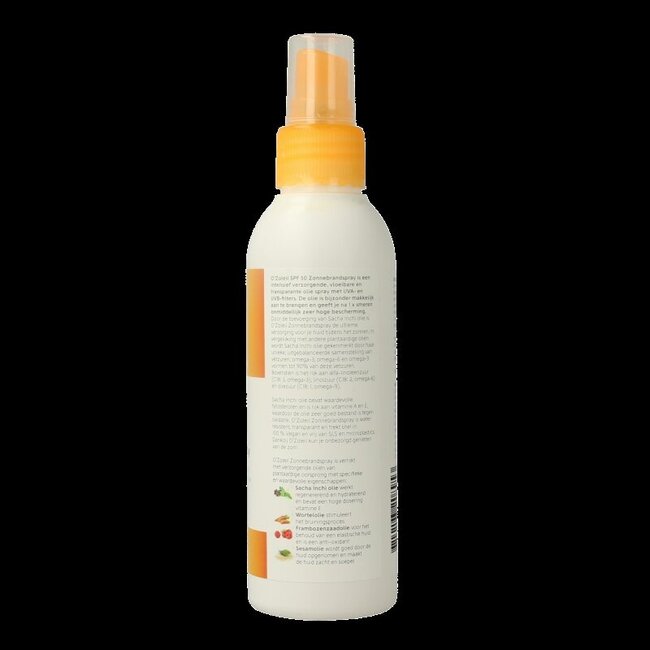 O' Zoleil Spray Solaire SPF50 125 Millilitres