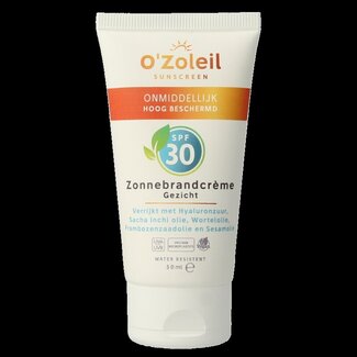 O' Zoleil O' Zoleil Crème solaire visage SPF30 50 ml