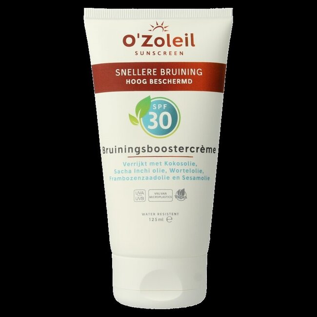 Bruiningsbooster creme SPF30 125 Milliliter