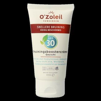 O' Zoleil O' Zoleil Crème booster de bronzage visage SPF30 50 Millilitres