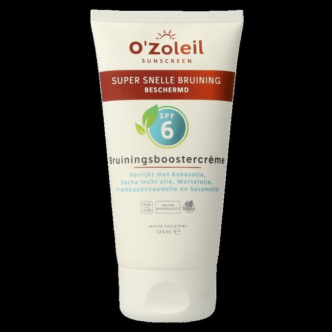 Bruiningsbooster creme SPF6 125 Milliliter