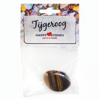 Happy Stones Tijgeroog 2 Stuks