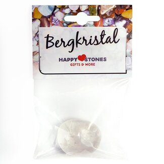 Happy Stones Bergkristal 1 Stuks