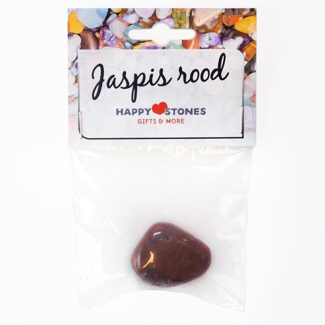 Jaspis rood 1 Stuks