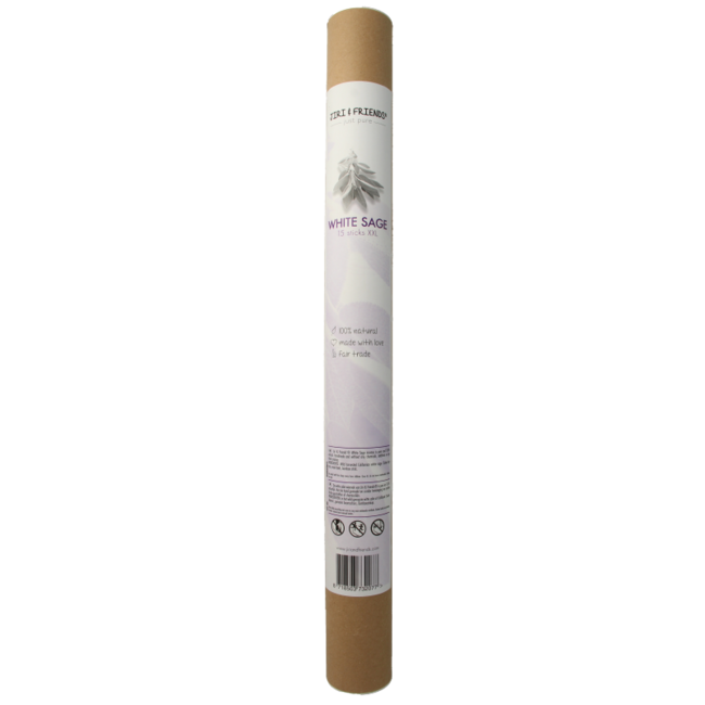 Wierook witte salie XXL sticks 15 Stuks