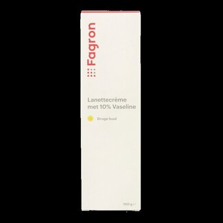 Fagron Fagron Crème Lanette 10 % vaseline avec boîte 100 g