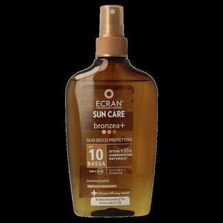 Ecran Ecran Suncare bronzea huile de carotte SPF10 200 Millilitres