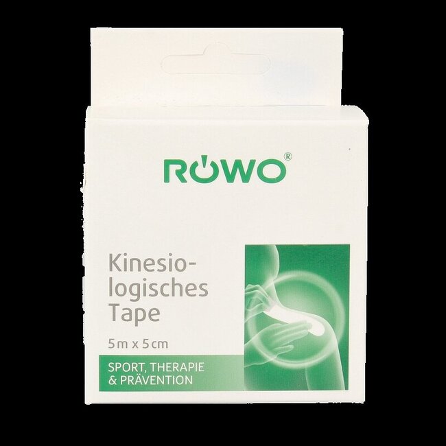 Rowo Kinesiotape blauw 5cm x 5m 1 Stuks