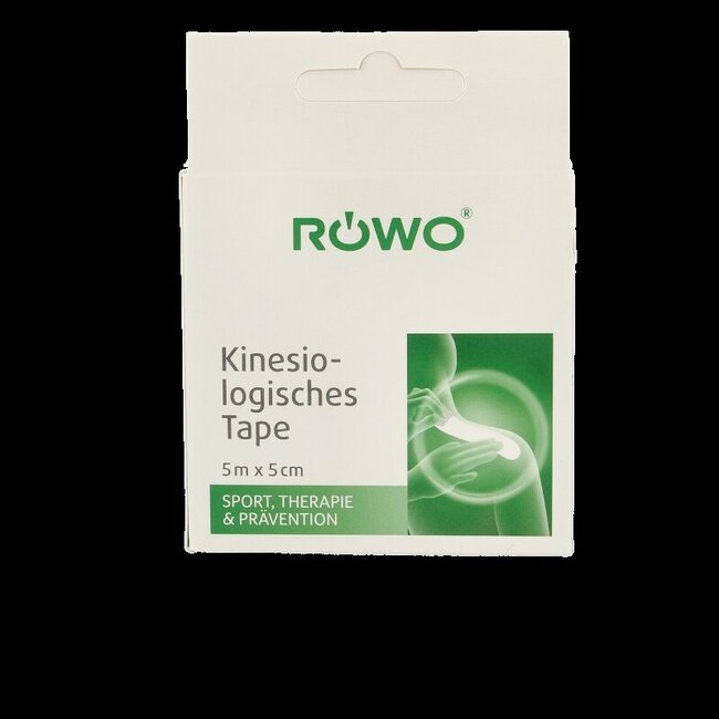 Rowo Kinesiotape noir 5cmx5m - 1 pièce