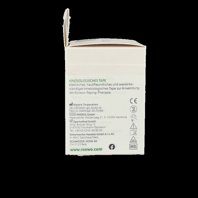 Rowo Kinesiotape noir 5cmx5m - 1 pièce