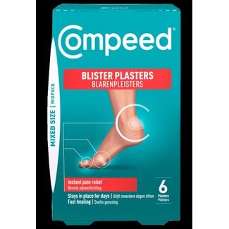 Compeed Blarenpleister mixpack 6 Stuks