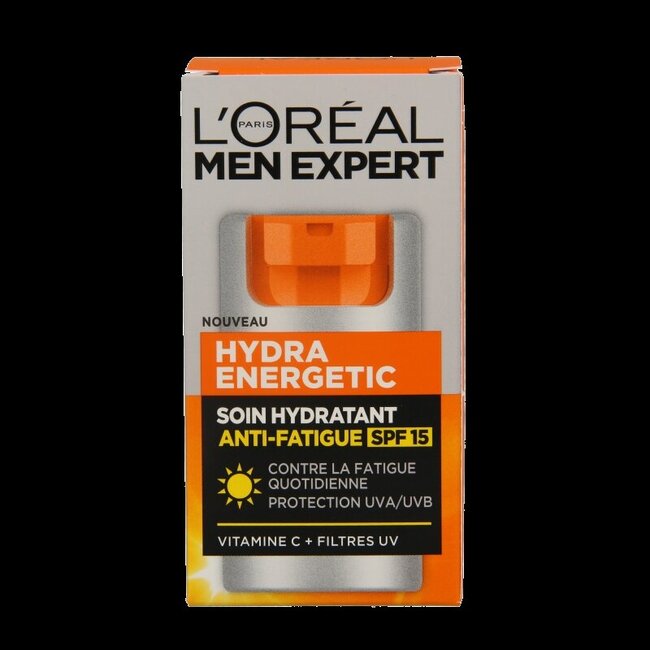 Men Expert Hydra Energetic Crème Hydratante Visage SPF15 50 ml