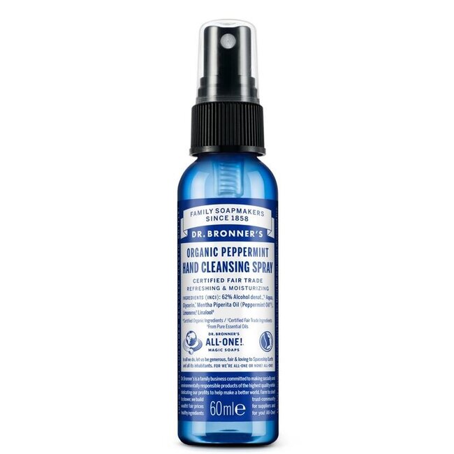 Handspray pepermunt 60 Milliliter