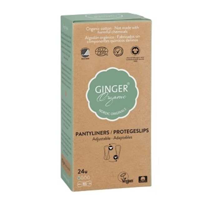 Ginger Organic Inlegkruisjes flexibel 24 Stuks