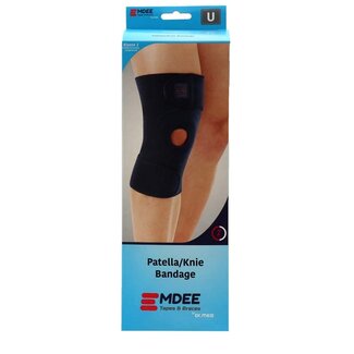 Emdee Knieband met stabilizers blauw 1 Stuks
