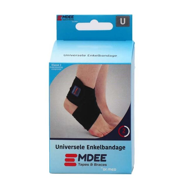 Emdee Enkel supportband blauw 1 Stuks