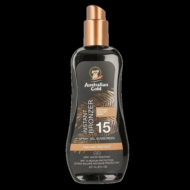 Spray gel met bronzer SPF15 237 Milliliter