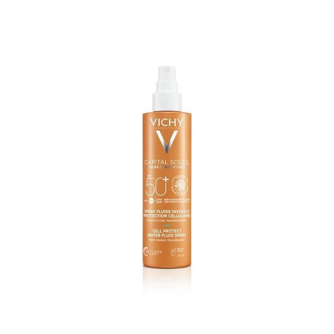 Capital soleil uv cell protect fluide spray SPF50 200 Milliliter