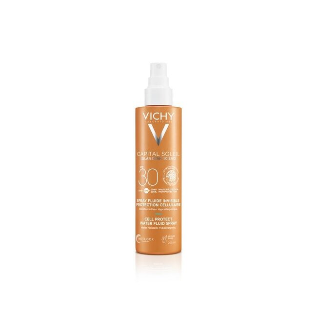 Capital soleil uv cell protect fluide spray SPF30 200 Milliliter