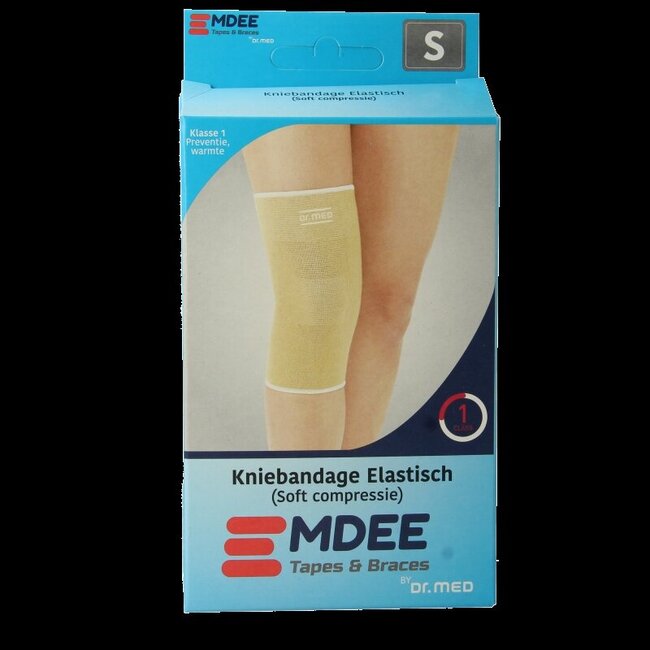 Elastic support knie maat S huidskleur 1 Stuks