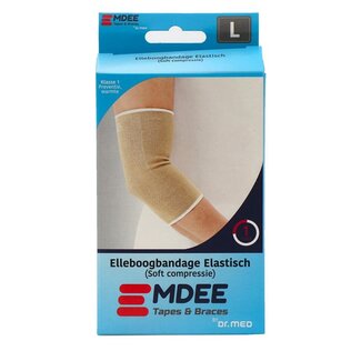 Emdee Elastic support elleboog maat L huidskleur 1 Stuks