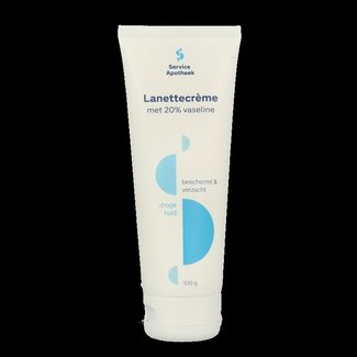 Service Apotheek Lanettecreme 20% vaseline 100 Gram