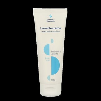 Service Apotheek Lanettecreme 10% vaseline 100 Gram