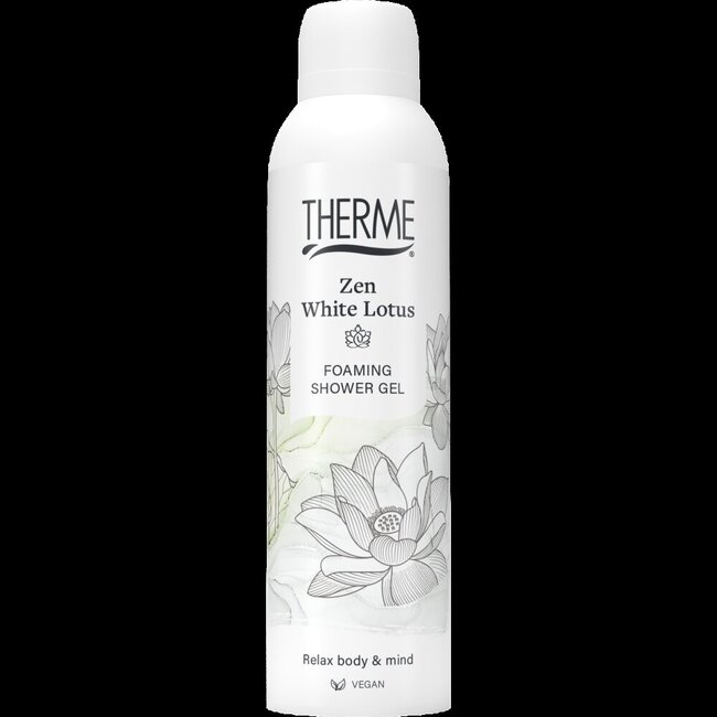Zen white lotus foaming shower gel 200 Milliliter