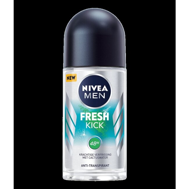 Men deodorant roller fresh kick 50 Milliliter