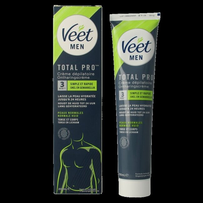 Crème dépilatoire Veet For Men Peaux Normales 200 ml